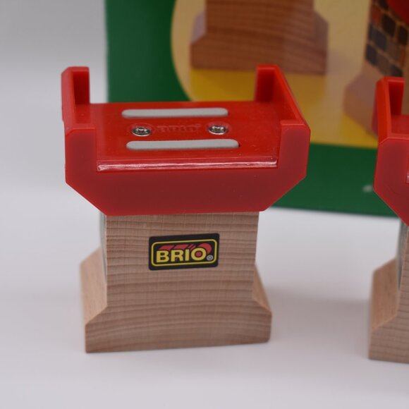 BRIO Super Supports #33254 Raised Track Bridge Supports Wooden Railway - Picture 5 of 6